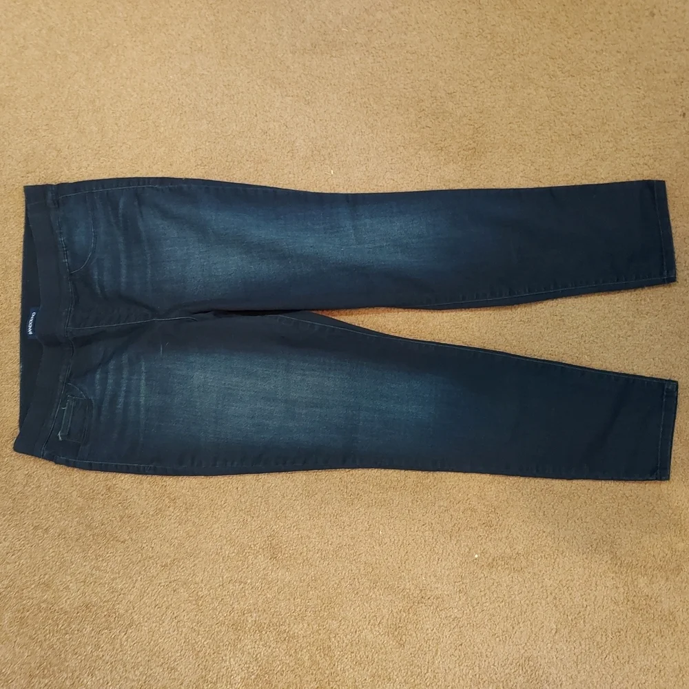 Bandolino Women's Straight Leg Jeans - Dark Blue - Picture 1 of 5